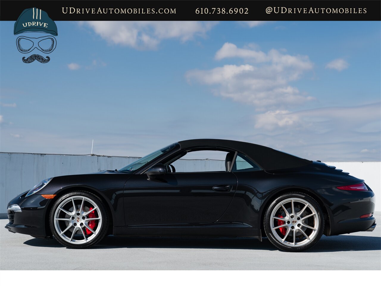 2012 Porsche 911 Carrera S  Cabriolet Basalt Blk Prem Pkg Sport Seats Chrono Vent Seats Spt Exhst - Photo 9 - West Chester, PA 19382