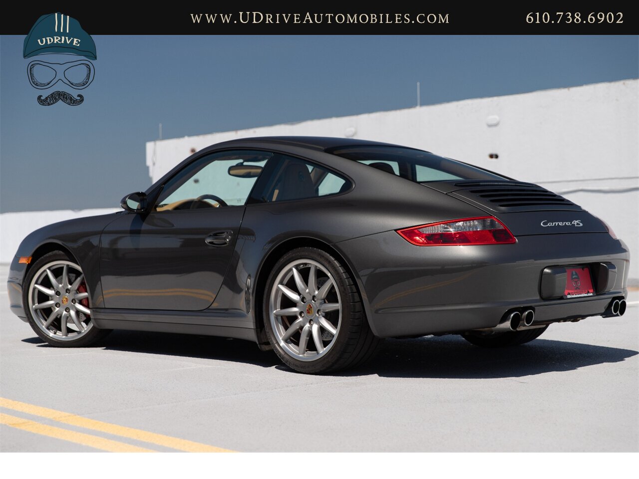 2007 Porsche 911 997 C4S RARE Slate Grey 10k Miles Chrono Sport  Exhaust Adap Sport Seats Lthr Seat Backs Pntd Cntr Console Incredible Spec - Photo 5 - West Chester, PA 19382