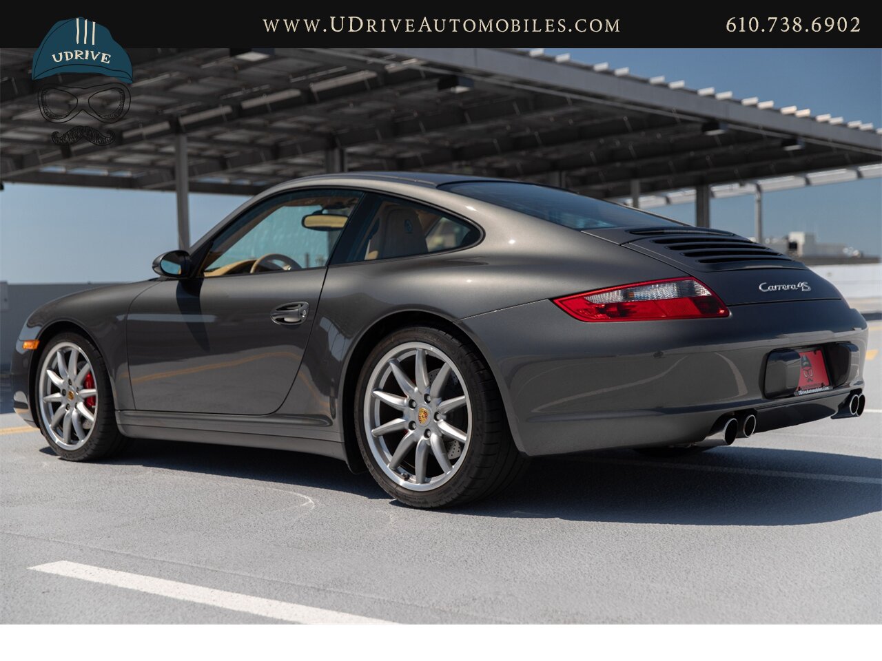 2007 Porsche 911 997 C4S RARE Slate Grey 10k Miles Chrono Sport  Exhaust Adap Sport Seats Lthr Seat Backs Pntd Cntr Console Incredible Spec - Photo 23 - West Chester, PA 19382