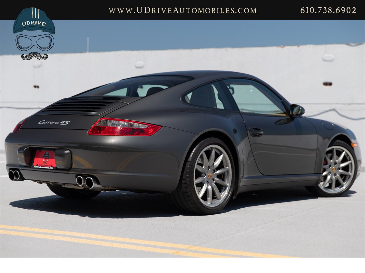 2007 Porsche 911 997 C4S RARE Slate Grey 10k Miles Chrono Sport  Exhaust Adap Sport Seats Lthr Seat Backs Pntd Cntr Console Incredible Spec - Photo 3 - West Chester, PA 19382