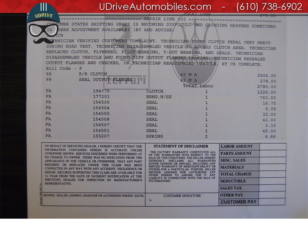 2000 Ferrari 550 Maranello Documented Service History Books Tools   - Photo 51 - West Chester, PA 19382