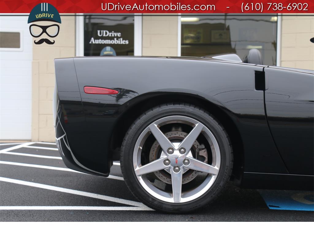 2005 Chevrolet Corvette 6 Speed Z51 Triple Black Convertible 23k Miles Nav   - Photo 14 - West Chester, PA 19382