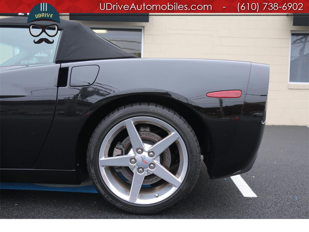 2005 Chevrolet Corvette 6 Speed Z51 Triple Black Convertible 23k Miles Nav   - Photo 18 - West Chester, PA 19382