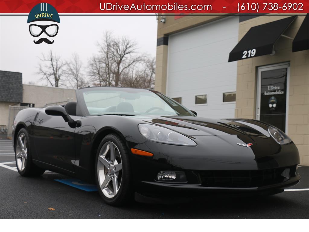 2005 Chevrolet Corvette 6 Speed Z51 Triple Black Convertible 23k Miles Nav   - Photo 11 - West Chester, PA 19382