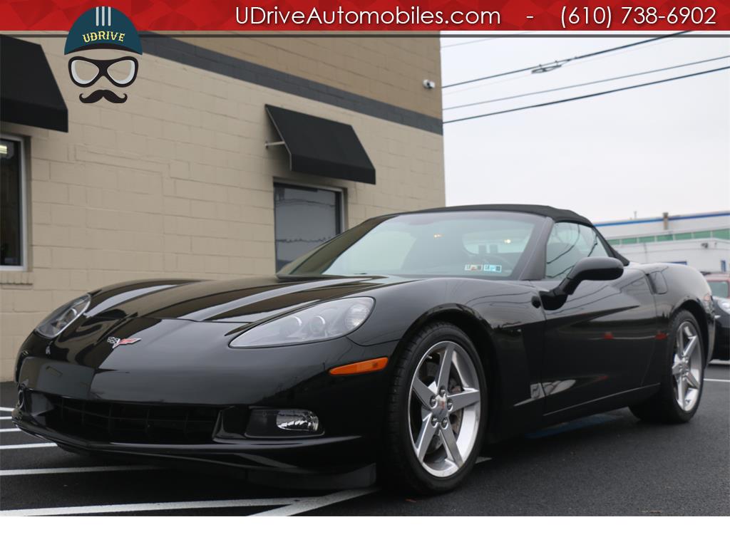 2005 Chevrolet Corvette 6 Speed Z51 Triple Black Convertible 23k Miles Nav   - Photo 6 - West Chester, PA 19382