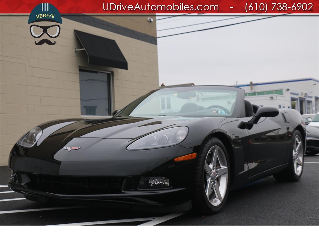 2005 Chevrolet Corvette 6 Speed Z51 Triple Black Convertible 23k Miles Nav   - Photo 5 - West Chester, PA 19382