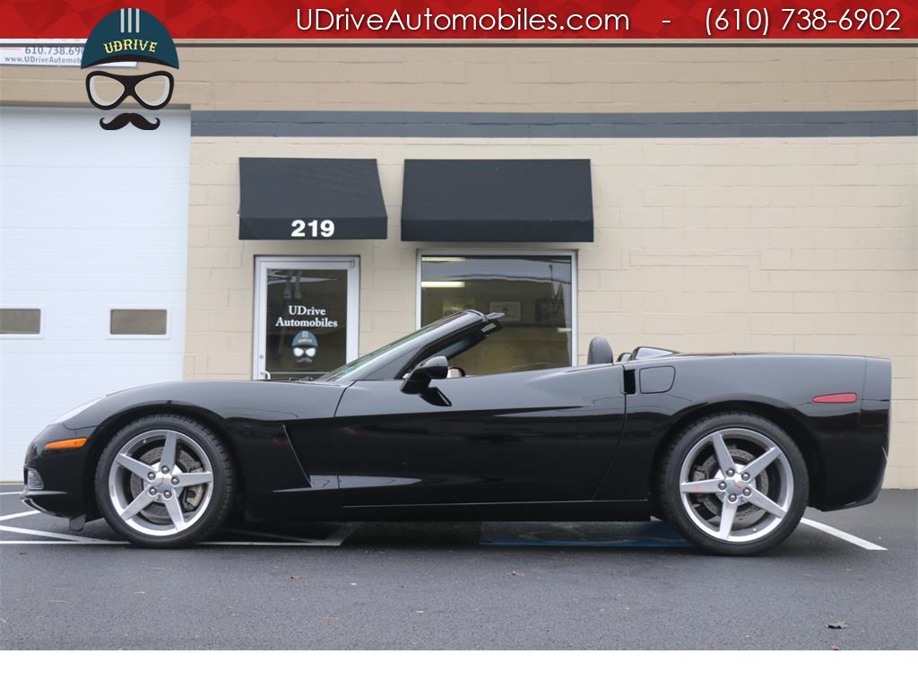 2005 Chevrolet Corvette 6 Speed Z51 Triple Black Convertible 23k Miles Nav   - Photo 1 - West Chester, PA 19382