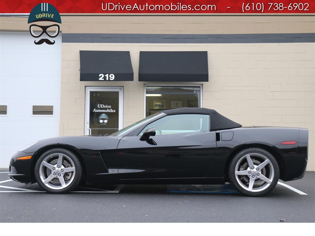 2005 Chevrolet Corvette 6 Speed Z51 Triple Black Convertible 23k Miles Nav   - Photo 2 - West Chester, PA 19382