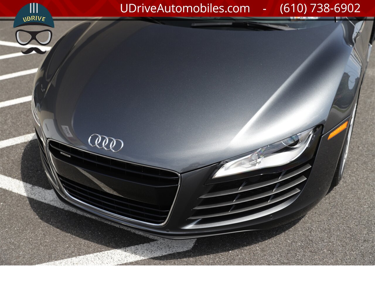 2008 Audi R8 6 Speed Manual 6k Miles Prem Pkg Carbon Blades  B&O Audio Service History $123,350 MSRP - Photo 9 - West Chester, PA 19382