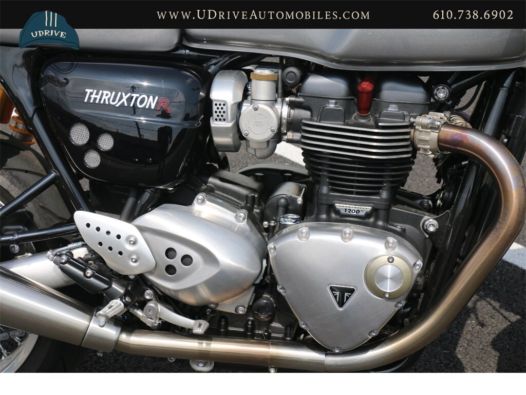 2016 Triumph Bonneville Thruxton R 1200 Miles Cafe Racer As New   - Photo 11 - West Chester, PA 19382