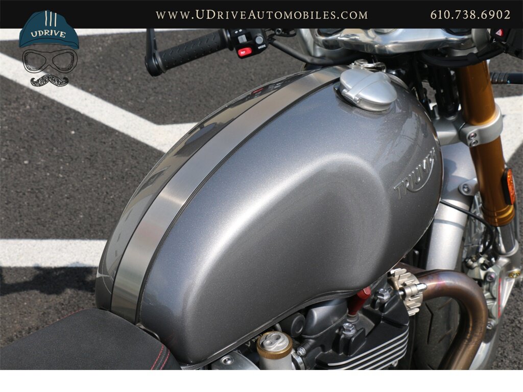 2016 Triumph Bonneville Thruxton R 1200 Miles Cafe Racer As New   - Photo 10 - West Chester, PA 19382