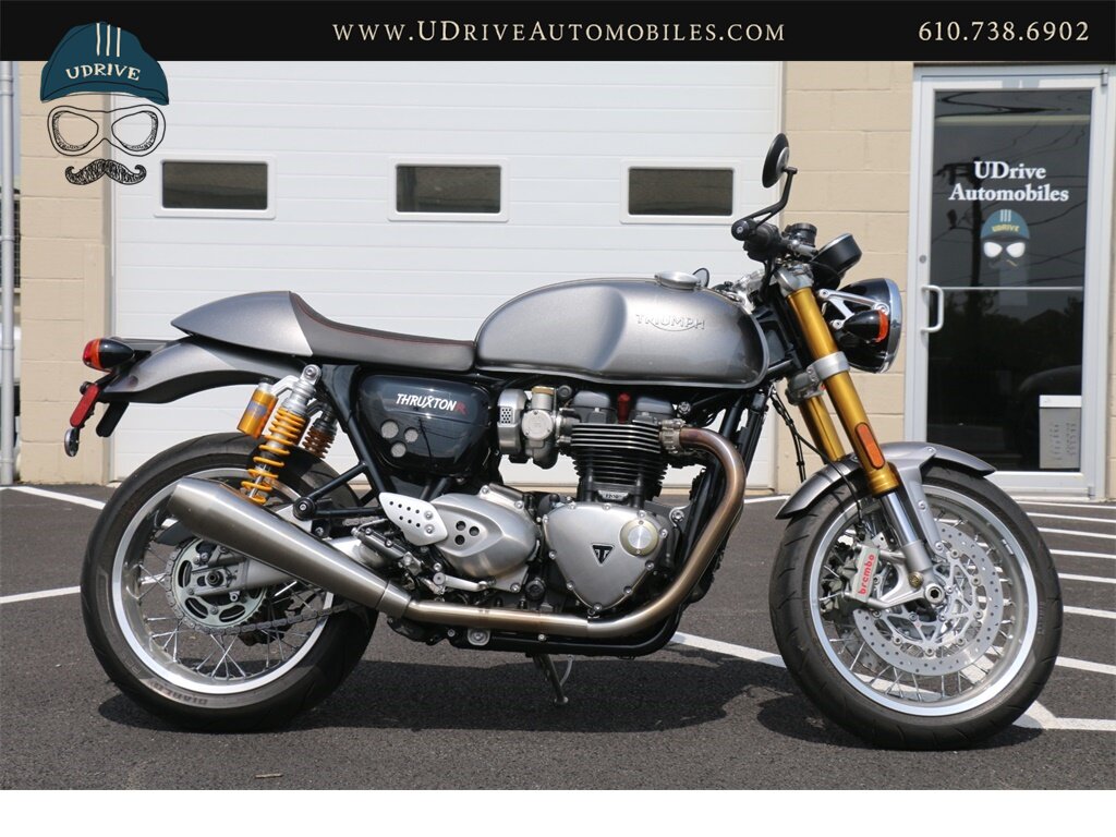 2016 Triumph Bonneville Thruxton R 1200 Miles Cafe Racer As New   - Photo 7 - West Chester, PA 19382