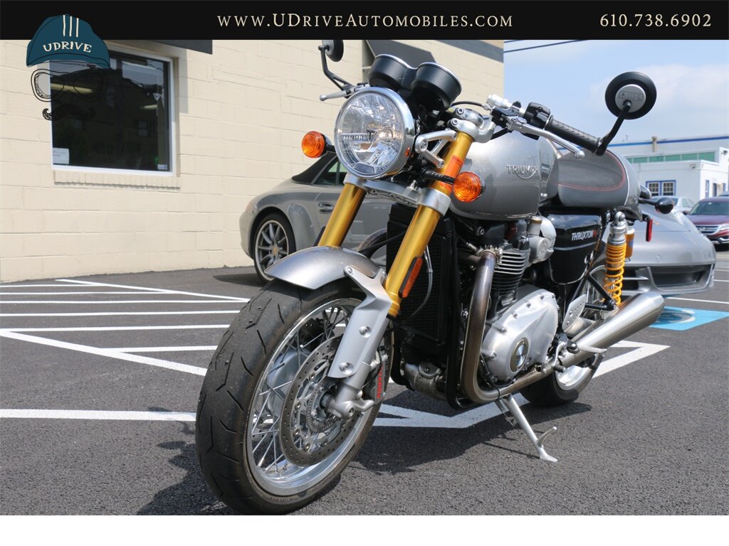 2016 Triumph Bonneville Thruxton R 1200 Miles Cafe Racer As New   - Photo 3 - West Chester, PA 19382