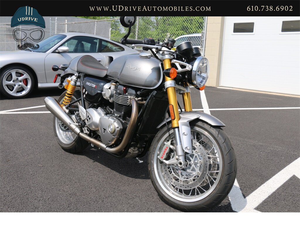 2016 Triumph Bonneville Thruxton R 1200 Miles Cafe Racer As New   - Photo 6 - West Chester, PA 19382