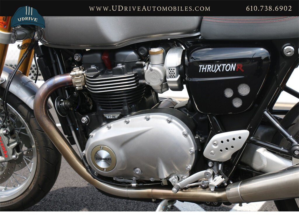 2016 Triumph Bonneville Thruxton R 1200 Miles Cafe Racer As New   - Photo 2 - West Chester, PA 19382