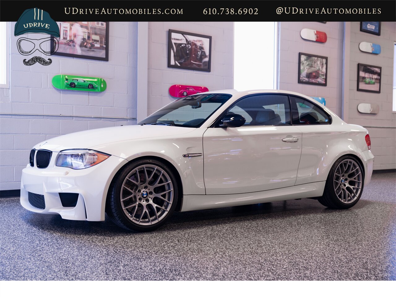 2011 BMW 1M  Alpine White Convenience Nav Prem HK Audio Service History - Photo 62 - West Chester, PA 19382