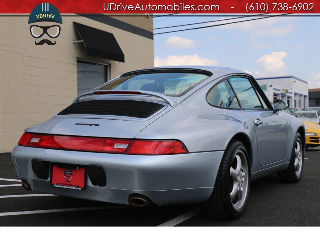 1995 Porsche 911 993 Carrera 6 Speed Manual Midnight Blue Leather   - Photo 11 - West Chester, PA 19382