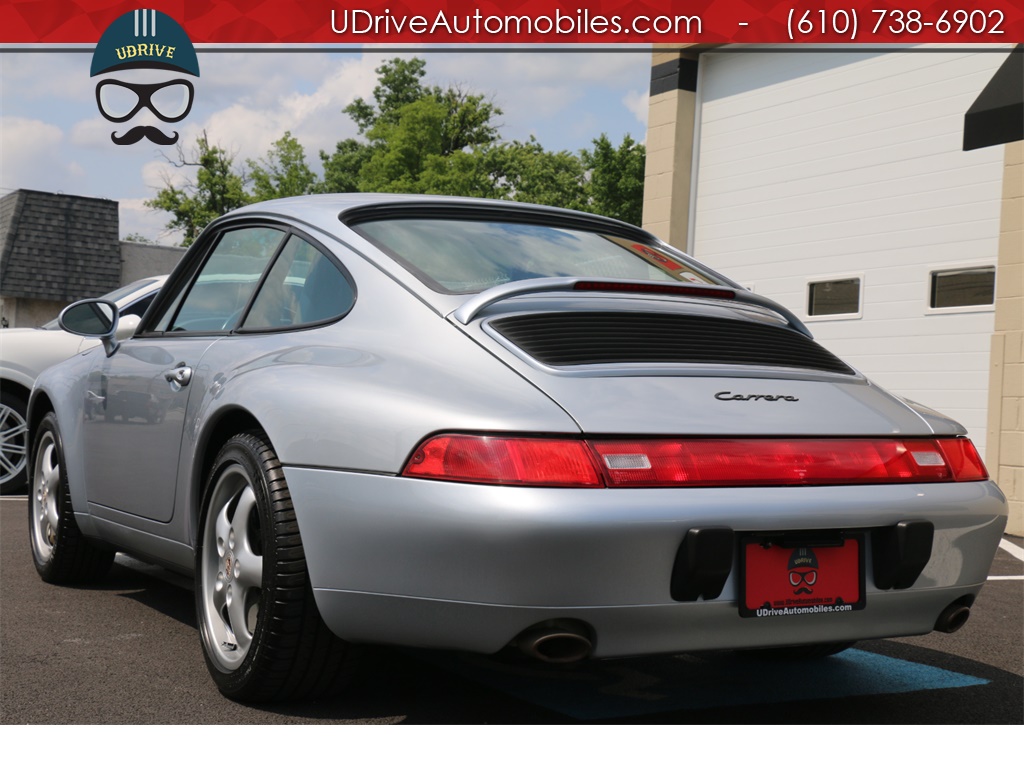 1995 Porsche 911 993 Carrera 6 Speed Manual Midnight Blue Leather   - Photo 14 - West Chester, PA 19382