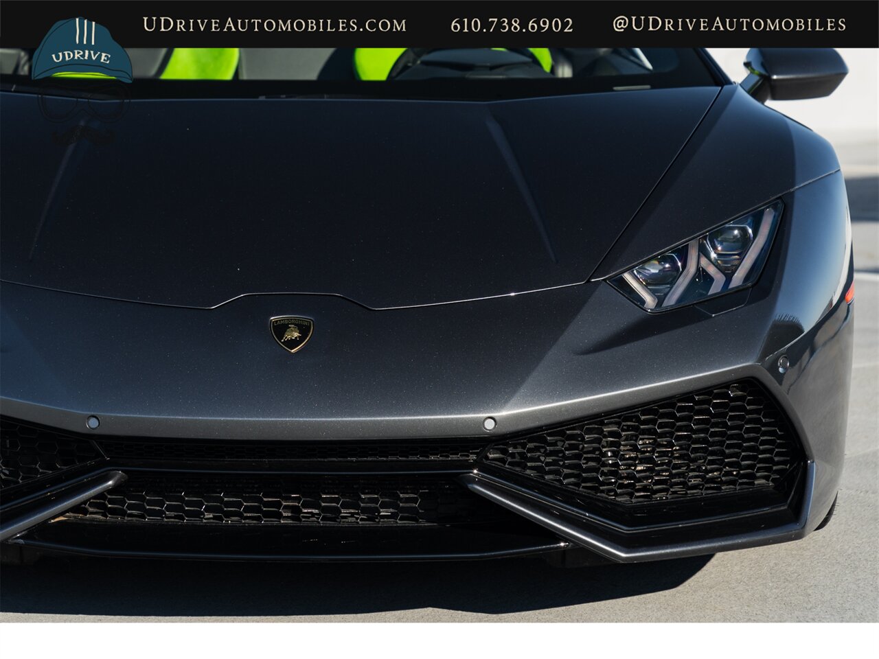 2016 Lamborghini Huracan LP 610-4 Spyder  1 Owner Fresh Service Lift System Sport Exhst Sportivo Verde Fauns Interior CCB Green Calipers RVC Dynamic Steer Full Body PPF - Photo 14 - West Chester, PA 19382