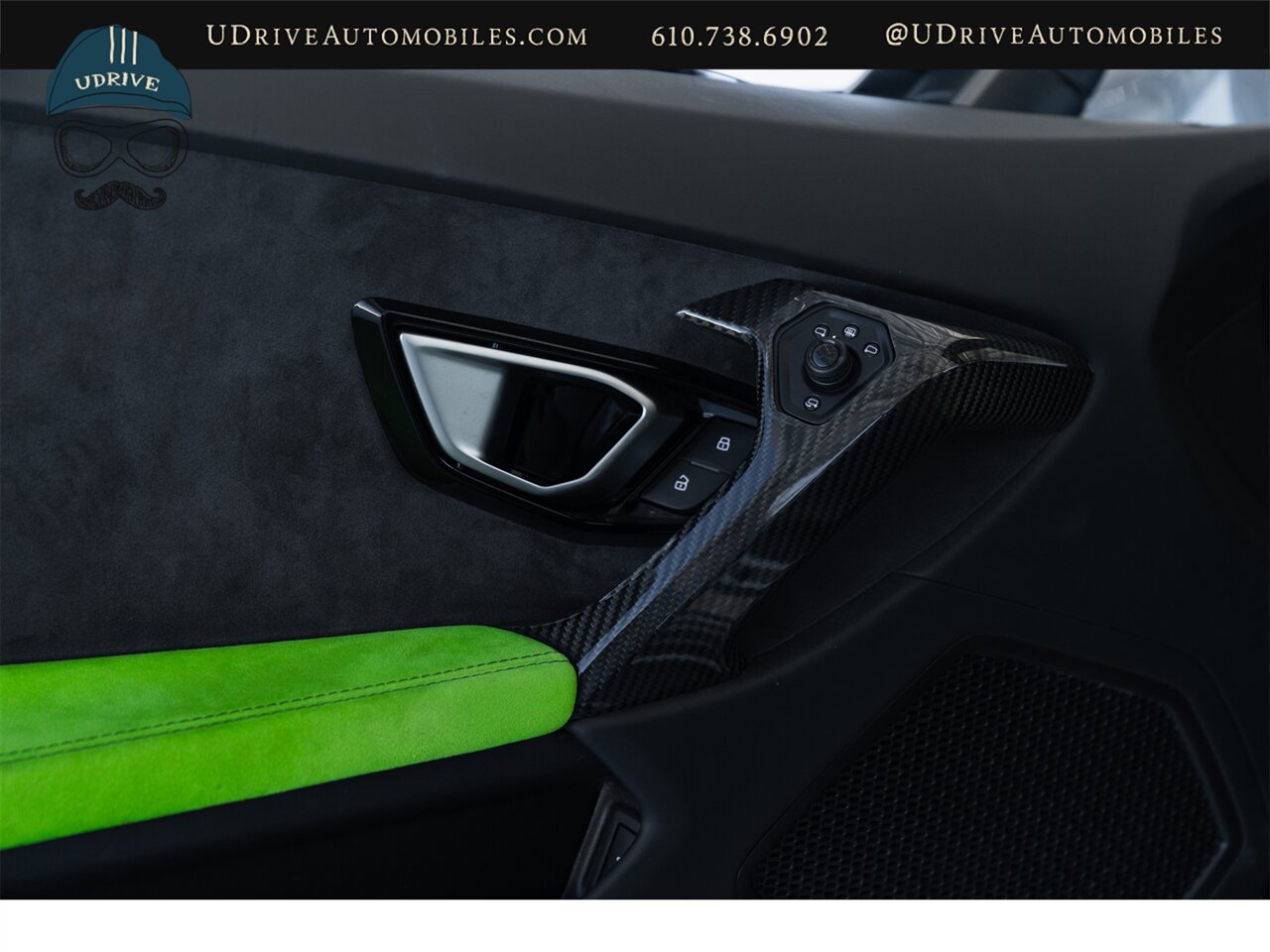 2016 Lamborghini Huracan LP 610-4 Spyder  1 Owner Fresh Service Lift System Sport Exhst Sportivo Verde Fauns Interior CCB Green Calipers RVC Dynamic Steer Full Body PPF - Photo 29 - West Chester, PA 19382