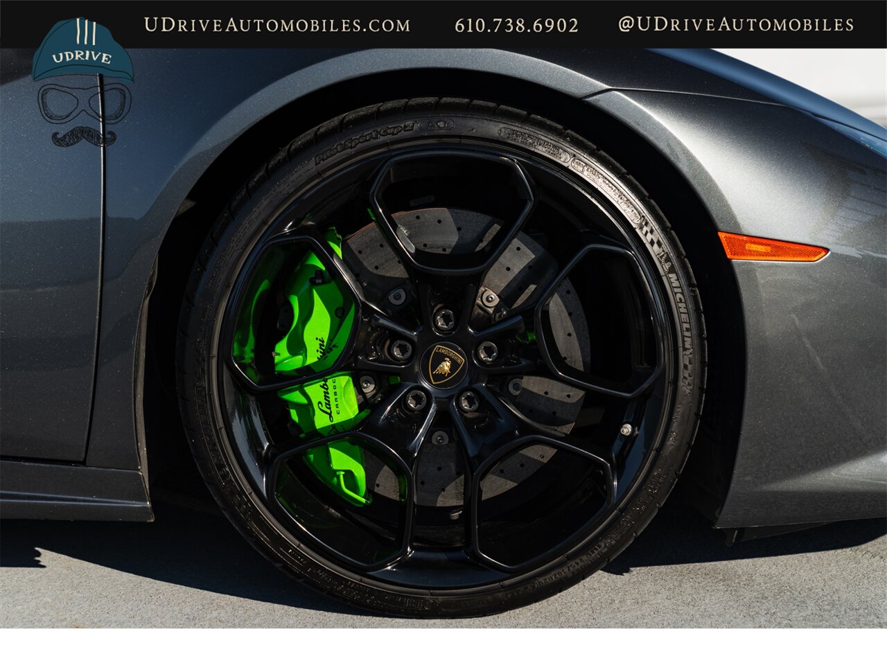 2016 Lamborghini Huracan LP 610-4 Spyder  1 Owner Fresh Service Lift System Sport Exhst Sportivo Verde Fauns Interior CCB Green Calipers RVC Dynamic Steer Full Body PPF - Photo 67 - West Chester, PA 19382