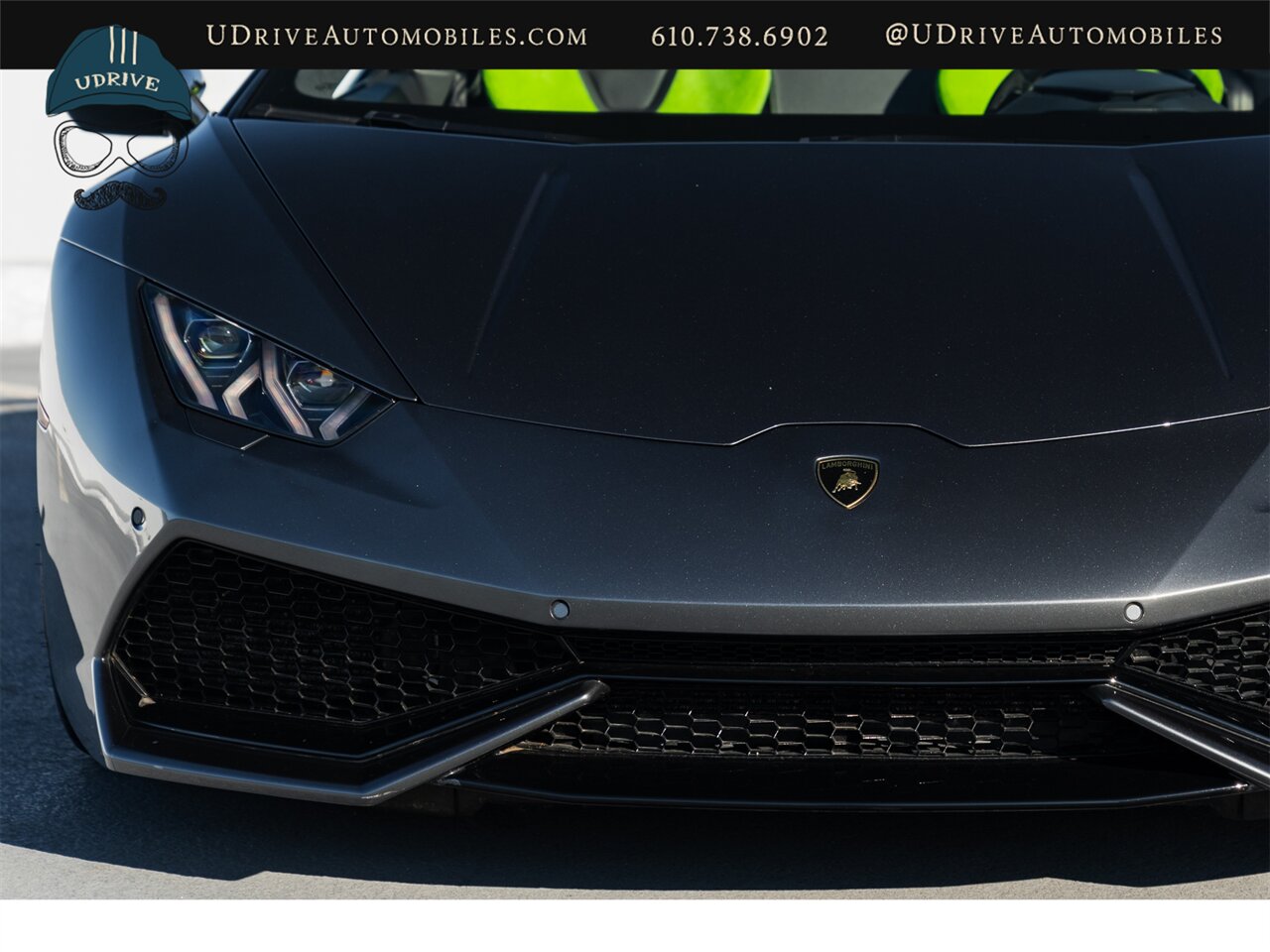 2016 Lamborghini Huracan LP 610-4 Spyder  1 Owner Fresh Service Lift System Sport Exhst Sportivo Verde Fauns Interior CCB Green Calipers RVC Dynamic Steer Full Body PPF - Photo 16 - West Chester, PA 19382