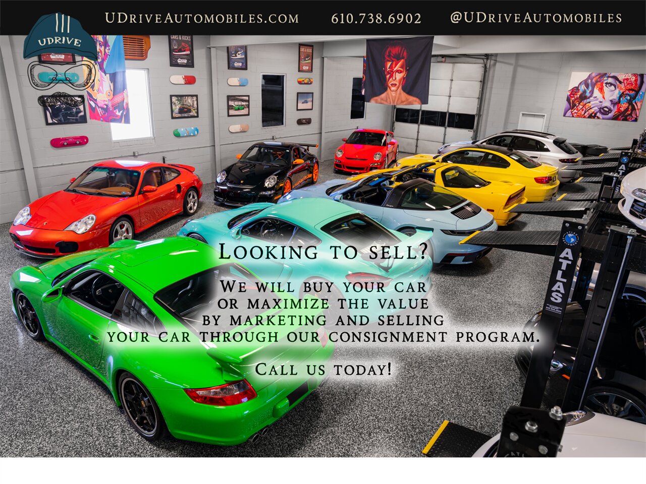 2016 Lamborghini Huracan LP 610-4 Spyder  1 Owner Fresh Service Lift System Sport Exhst Sportivo Verde Fauns Interior CCB Green Calipers RVC Dynamic Steer Full Body PPF - Photo 9 - West Chester, PA 19382