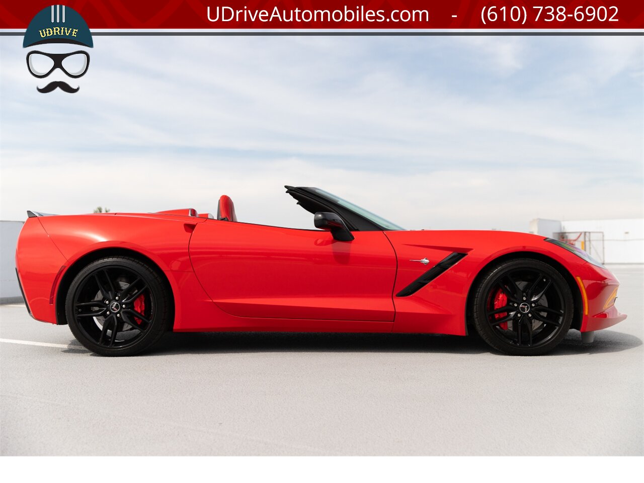 2014 Chevrolet Corvette Stingray Z51 2LT Convertible 6k Miles Black Wheels  1 Owner Vented Seats - Photo 16 - West Chester, PA 19382