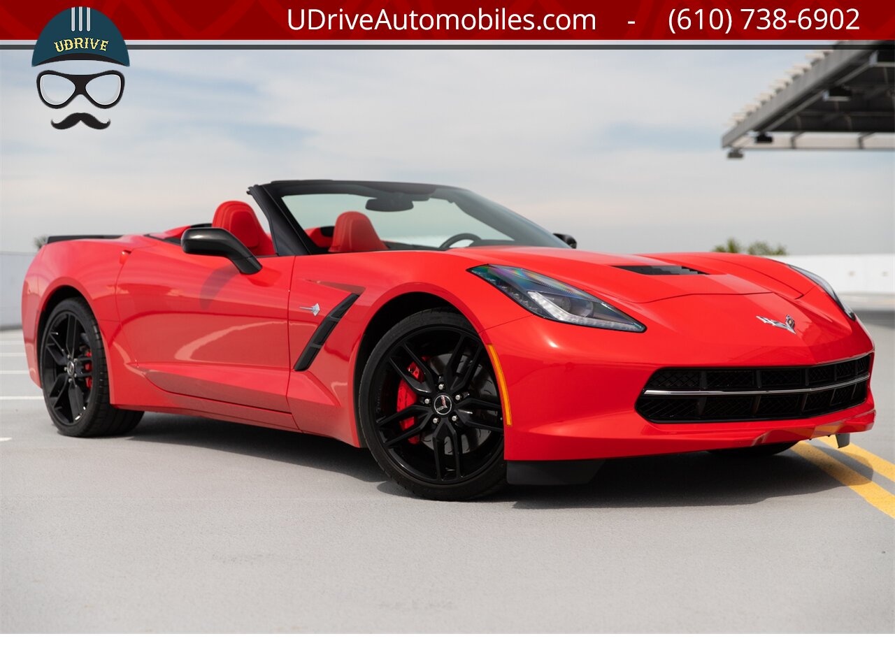 2014 Chevrolet Corvette Stingray Z51 2LT Convertible 6k Miles Black Wheels  1 Owner Vented Seats - Photo 4 - West Chester, PA 19382