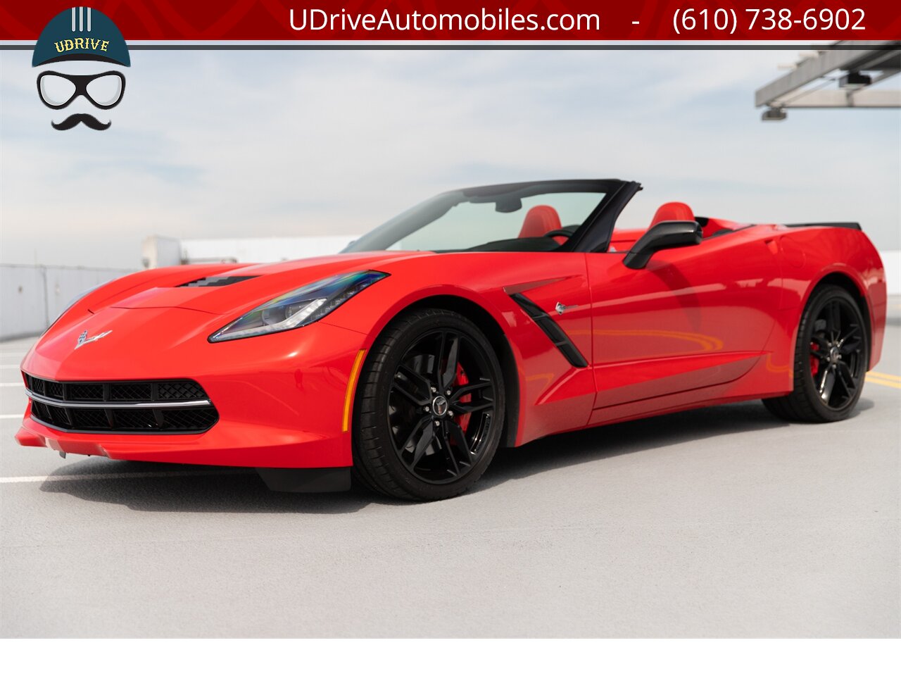 2014 Chevrolet Corvette Stingray Z51 2LT Convertible 6k Miles Black Wheels  1 Owner Vented Seats - Photo 8 - West Chester, PA 19382