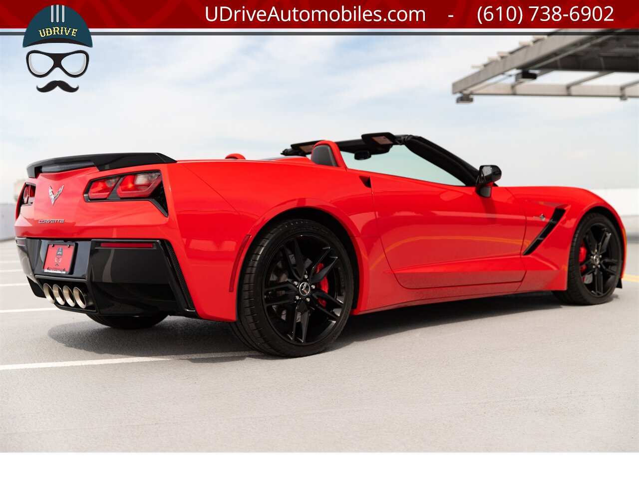 2014 Chevrolet Corvette Stingray Z51 2LT Convertible 6k Miles Black Wheels  1 Owner Vented Seats - Photo 18 - West Chester, PA 19382