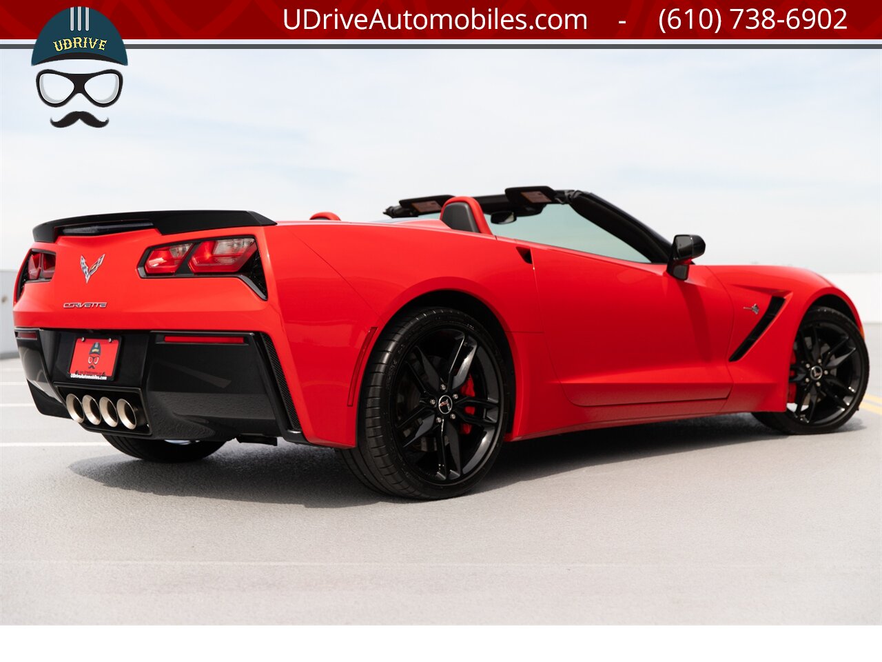 2014 Chevrolet Corvette Stingray Z51 2LT Convertible 6k Miles Black Wheels  1 Owner Vented Seats - Photo 3 - West Chester, PA 19382