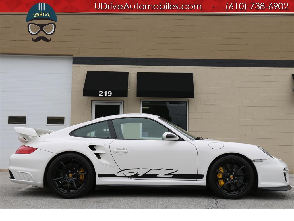 2008 Porsche 911 GT2 13k Miles PCCB Buckets Yellow Stitch Serv Hist   - Photo 9 - West Chester, PA 19382