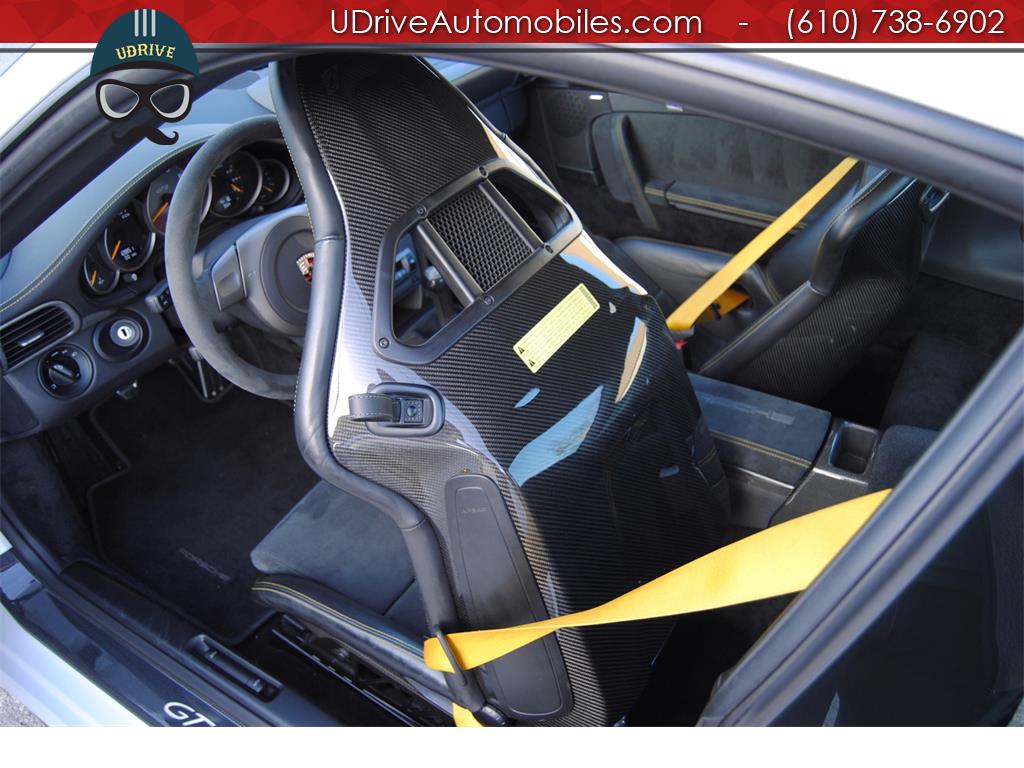 2008 Porsche 911 GT2 13k Miles PCCB Buckets Yellow Stitch Serv Hist   - Photo 19 - West Chester, PA 19382