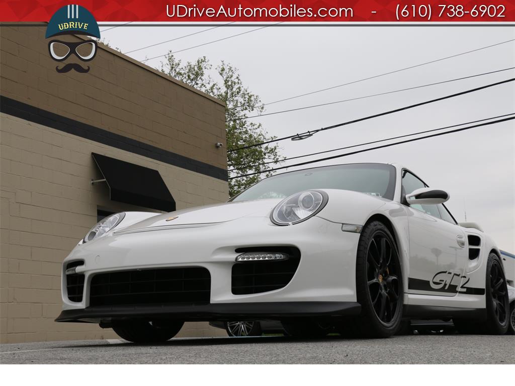 2008 Porsche 911 GT2 13k Miles PCCB Buckets Yellow Stitch Serv Hist   - Photo 2 - West Chester, PA 19382