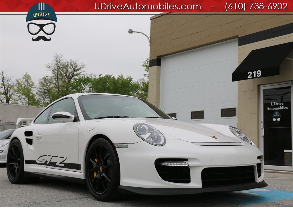 2008 Porsche 911 GT2 13k Miles PCCB Buckets Yellow Stitch Serv Hist   - Photo 8 - West Chester, PA 19382