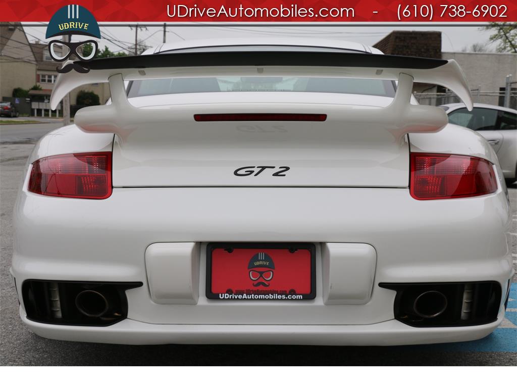 2008 Porsche 911 GT2 13k Miles PCCB Buckets Yellow Stitch Serv Hist   - Photo 11 - West Chester, PA 19382