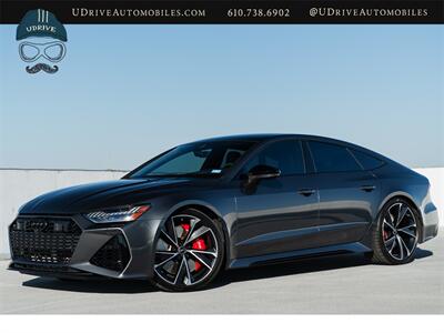 2023 Audi RS7 4.0T Quattro  Exec Pkg Black Optic Driver Assist RS Sport Exhaust Red Calipers