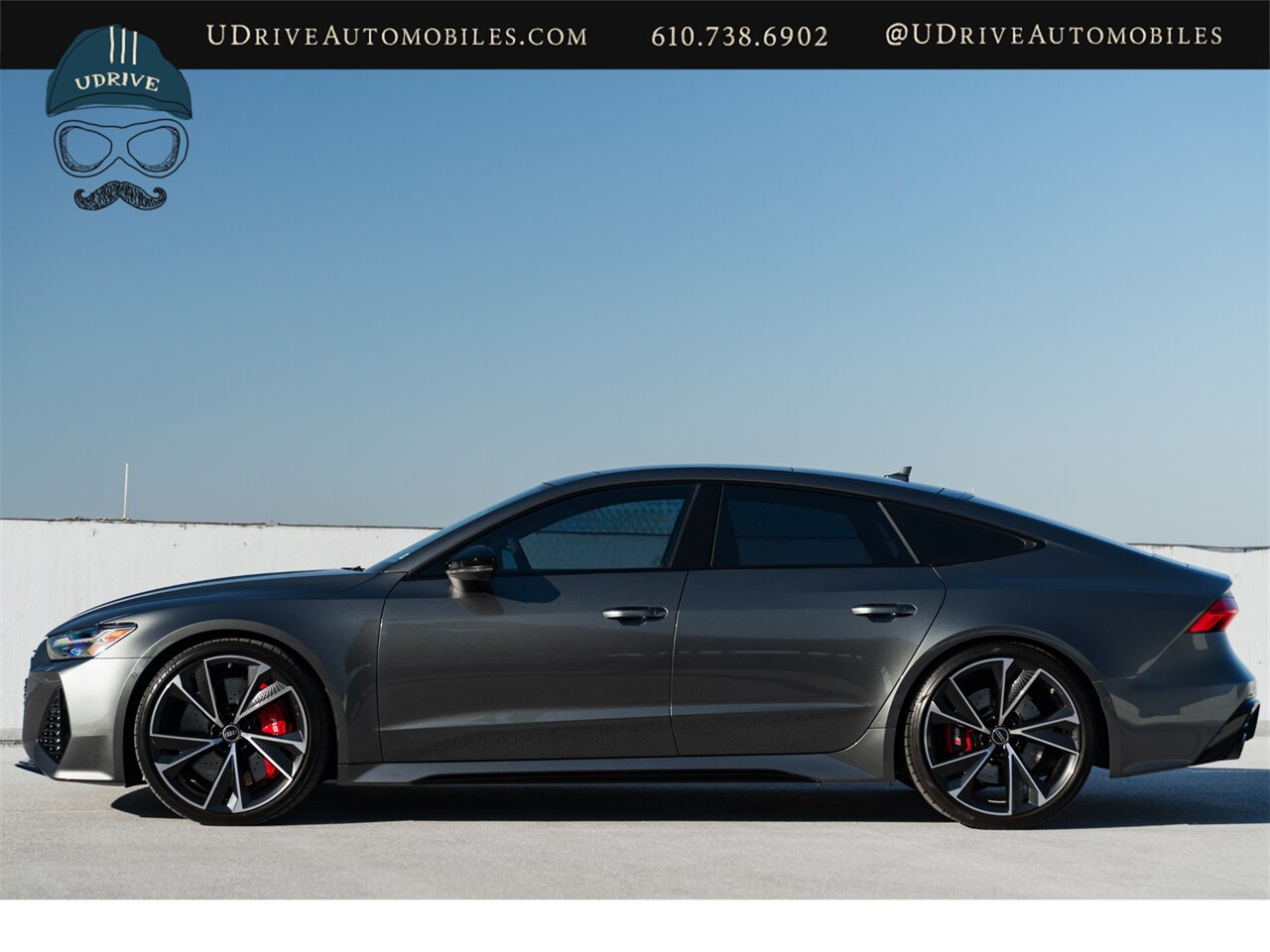 2023 Audi RS7 4.0T Quattro  Exec Pkg Black Optic Driver Assist RS Sport Exhaust Red Calipers - Photo 10 - West Chester, PA 19382