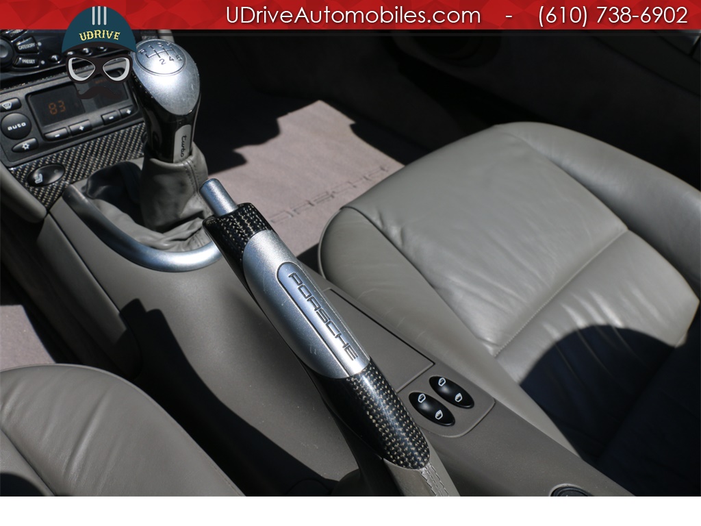 2004 Porsche 911 996 Turbo Cabriolet 6 Speed Nav Carbon Fiber   - Photo 32 - West Chester, PA 19382