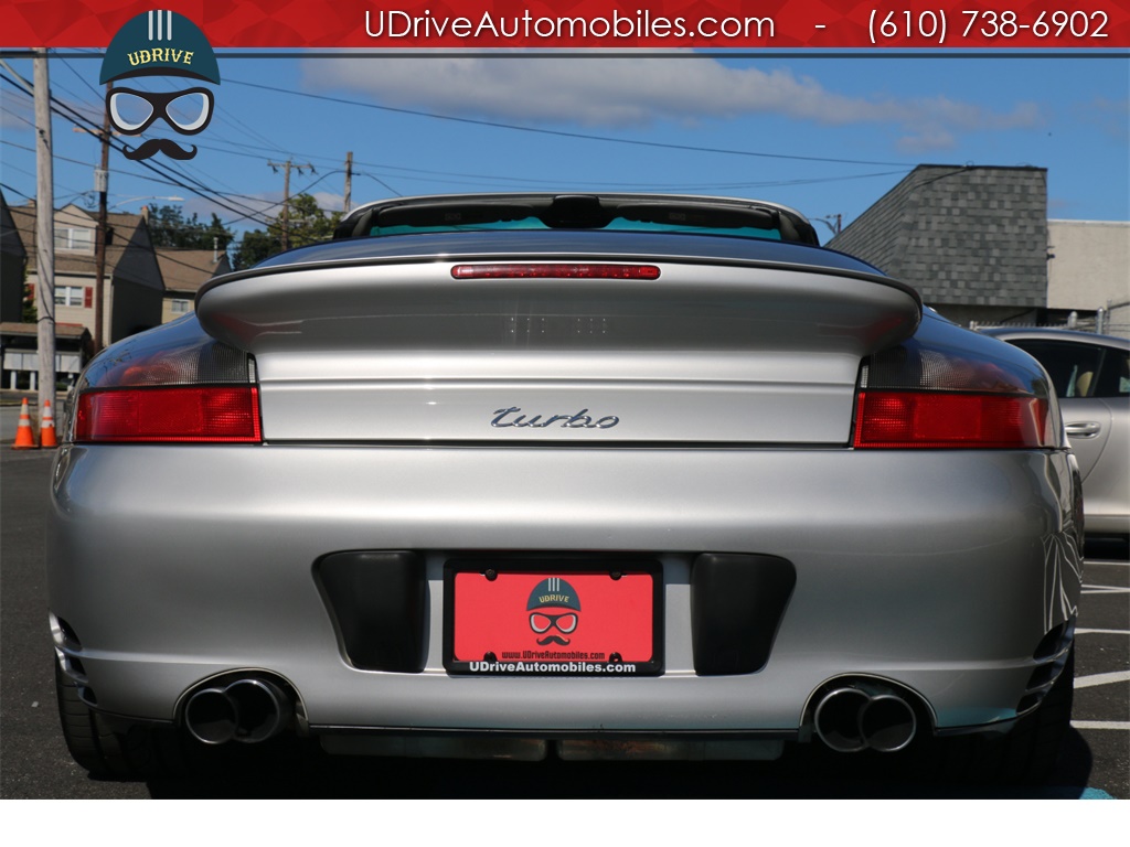 2004 Porsche 911 996 Turbo Cabriolet 6 Speed Nav Carbon Fiber   - Photo 16 - West Chester, PA 19382