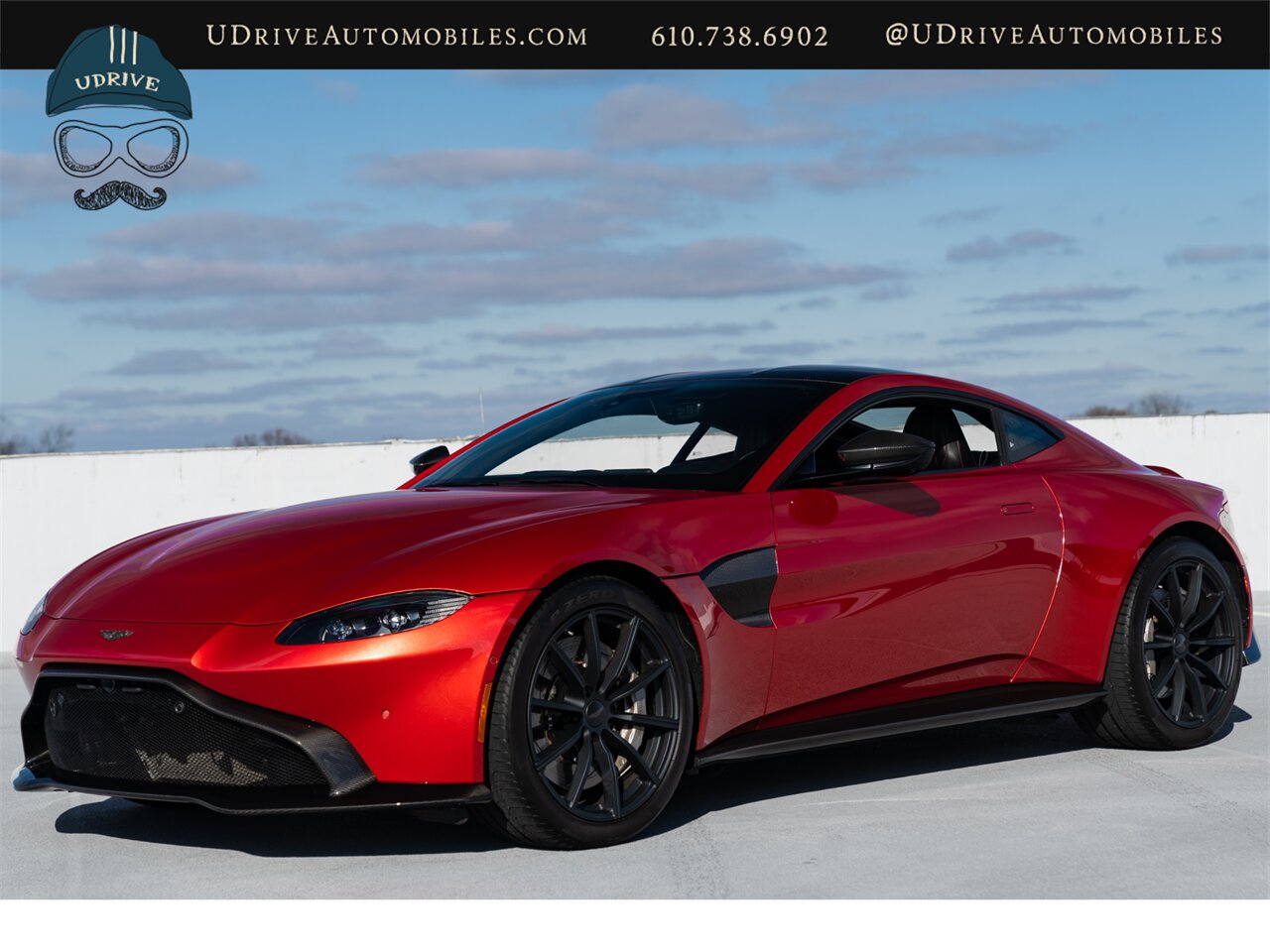 2019 Aston Martin Vantage  Incredibly Spec Rare Q Exclusive Fiamma Red $222k MSRP 1 of a Kind CPO $24kin Extras - Photo 12 - West Chester, PA 19382