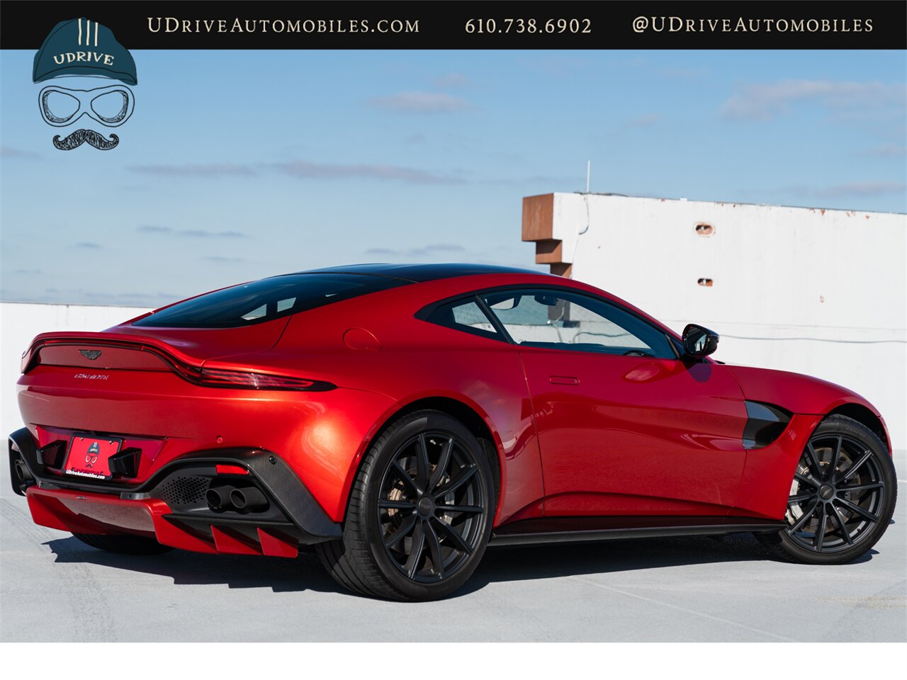 2019 Aston Martin Vantage  Incredibly Spec Rare Q Exclusive Fiamma Red $222k MSRP 1 of a Kind CPO $24kin Extras - Photo 2 - West Chester, PA 19382