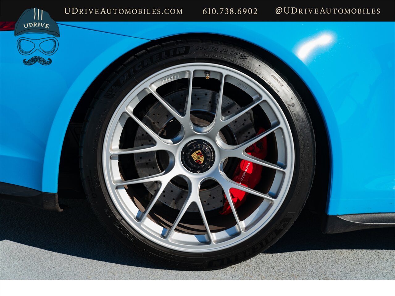 2014 Porsche 911 GT3  Paint to Sample Riviera Blue Red Stitching Adap Spt Sts Amazing Spec Rare Opportunity - Photo 55 - West Chester, PA 19382