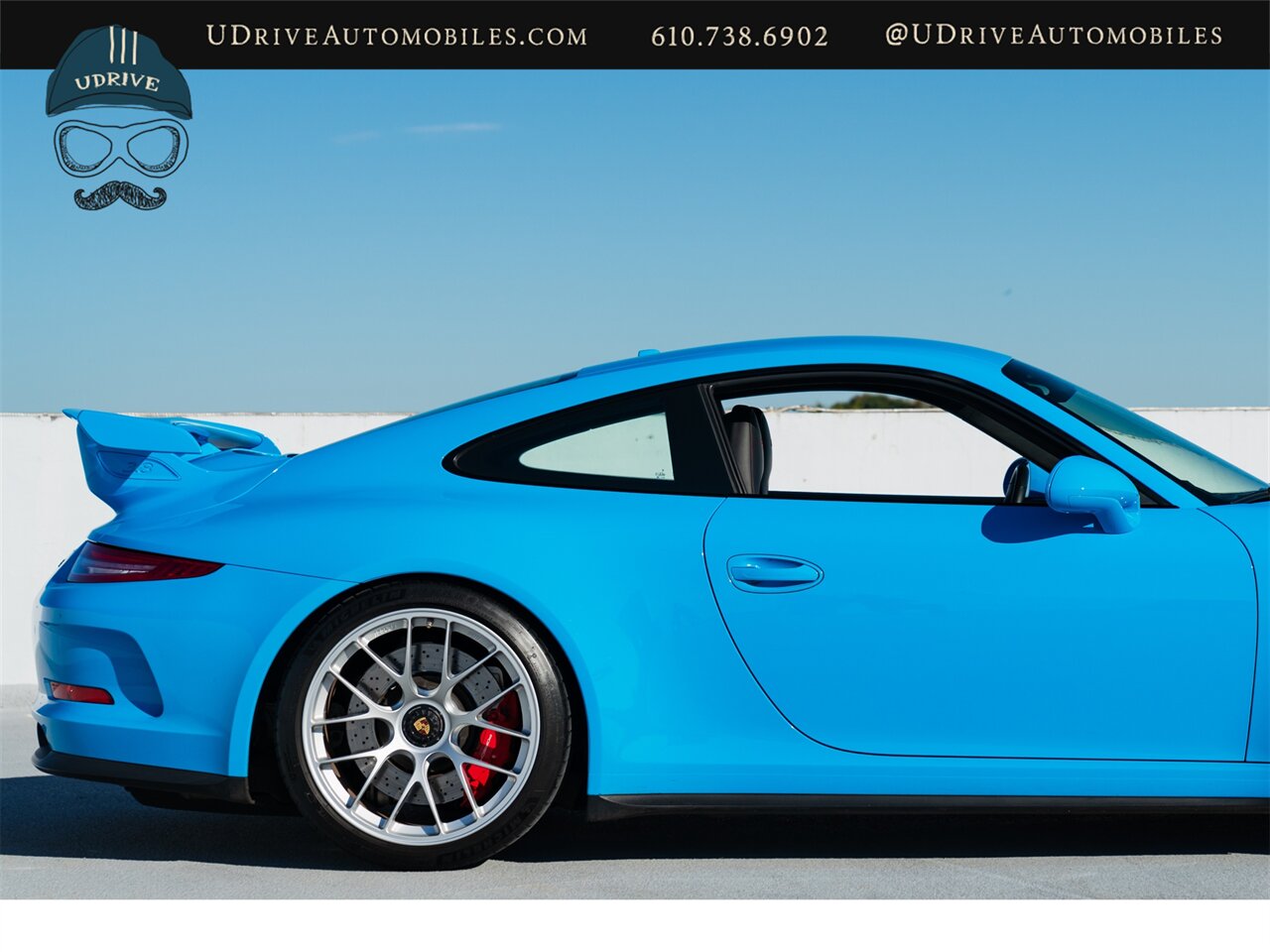 2014 Porsche 911 GT3  Paint to Sample Riviera Blue Red Stitching Adap Spt Sts Amazing Spec Rare Opportunity - Photo 20 - West Chester, PA 19382