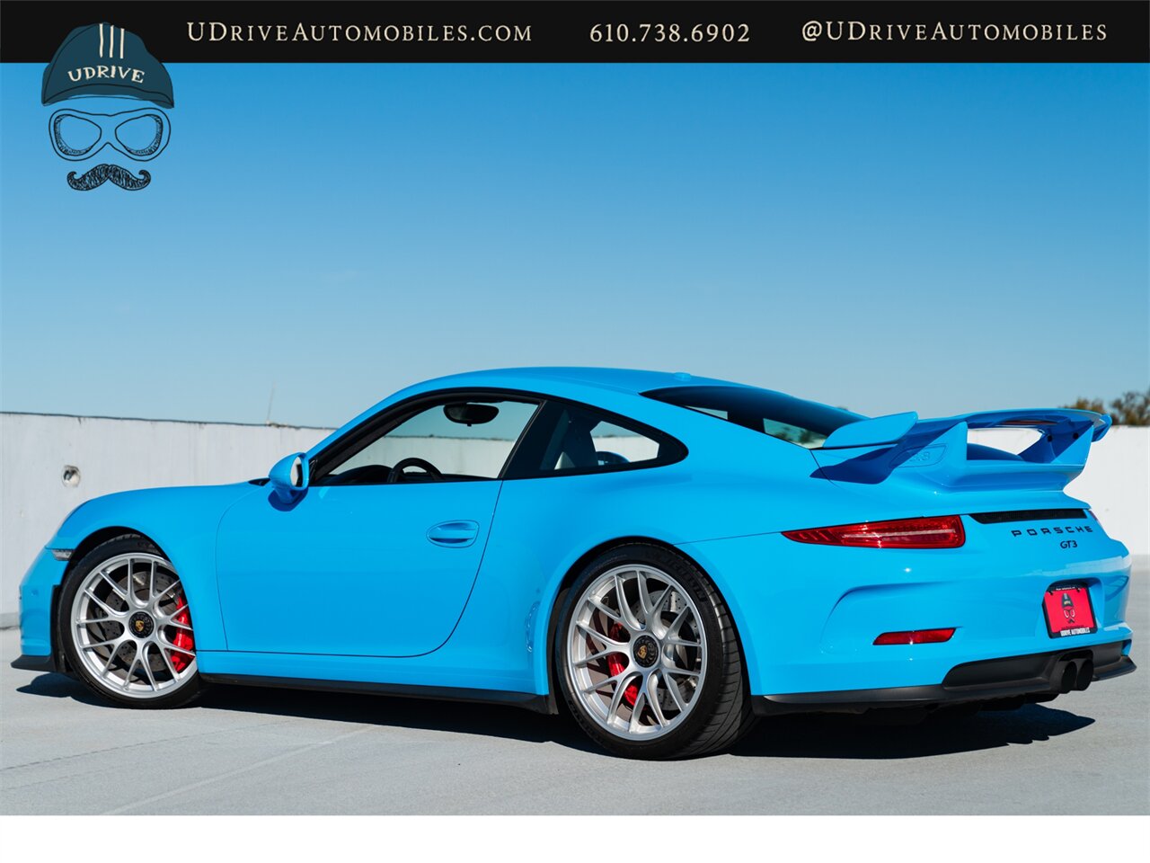 2014 Porsche 911 GT3  Paint to Sample Riviera Blue Red Stitching Adap Spt Sts Amazing Spec Rare Opportunity - Photo 5 - West Chester, PA 19382