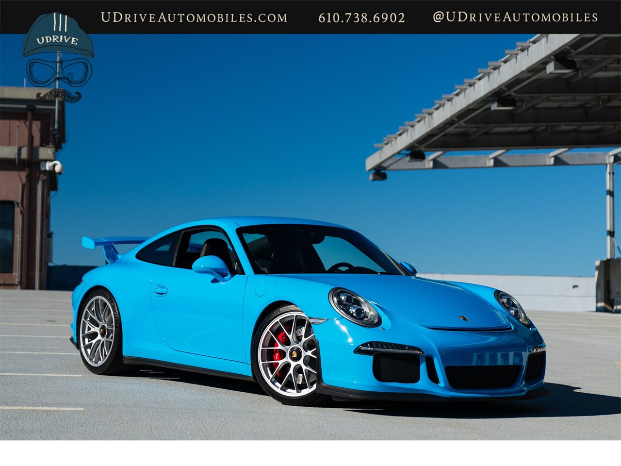 2014 Porsche 911 GT3  Paint to Sample Riviera Blue Red Stitching Adap Spt Sts Amazing Spec Rare Opportunity - Photo 8 - West Chester, PA 19382