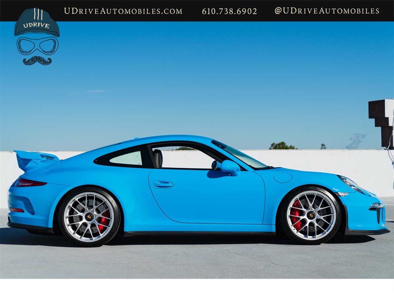 2014 Porsche 911 GT3  Paint to Sample Riviera Blue Red Stitching Adap Spt Sts Amazing Spec Rare Opportunity - Photo 19 - West Chester, PA 19382