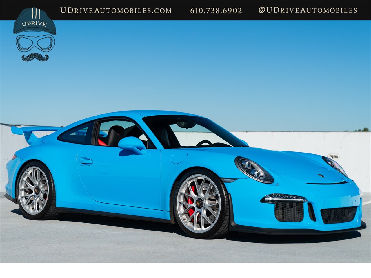 2014 Porsche 911 GT3  Paint to Sample Riviera Blue Red Stitching Adap Spt Sts Amazing Spec Rare Opportunity - Photo 16 - West Chester, PA 19382