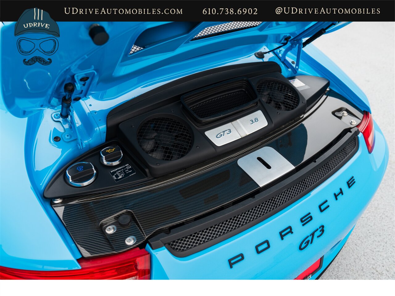 2014 Porsche 911 GT3  Paint to Sample Riviera Blue Red Stitching Adap Spt Sts Amazing Spec Rare Opportunity - Photo 53 - West Chester, PA 19382